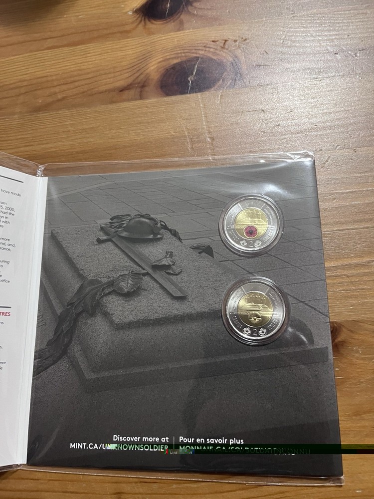 Canada 2025 Honouring Canada's Unknown Soldier Keepsake Original RCM Packaging!!