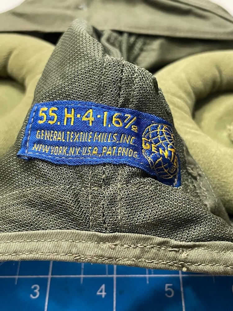 US NAVY H-4 JET PILOT HELMET LINER Size 6 7/8