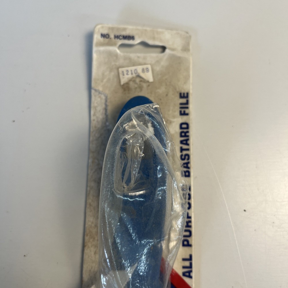 Great Neck 6” Mill File in Original Package Vintage Hand Tool Knife Sharpener