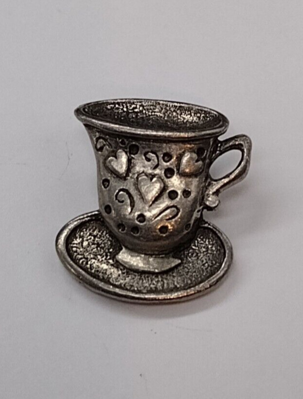 Drinking Coffee Tea Cup Mug Small Tack Pin