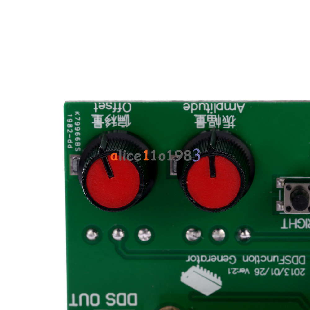 DDS Function Signal Generator Module Sine Square Sawtooth Triangle Wave Kit