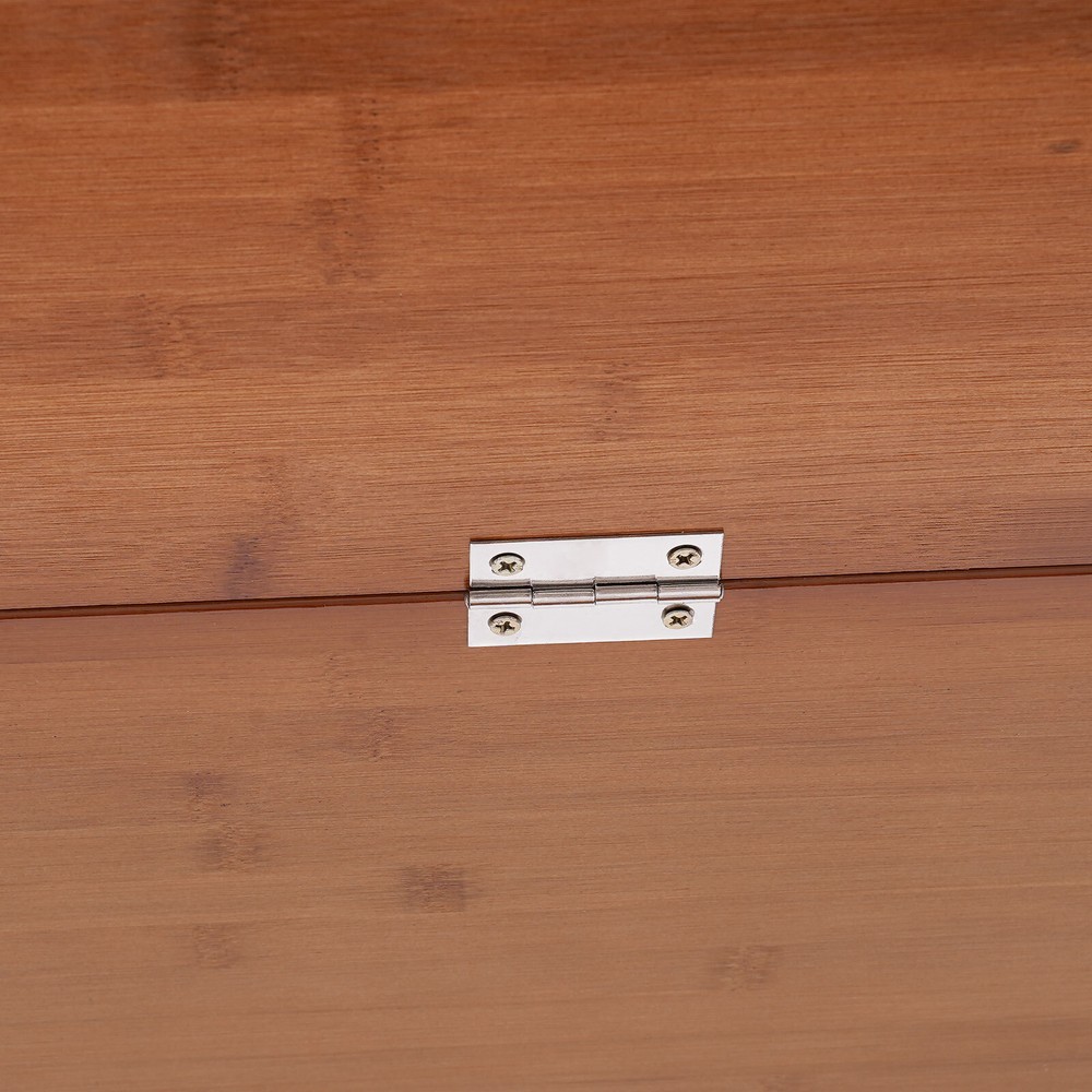 Foldable Bamboo Desk – Space-Saving Home Office Writing Workstation