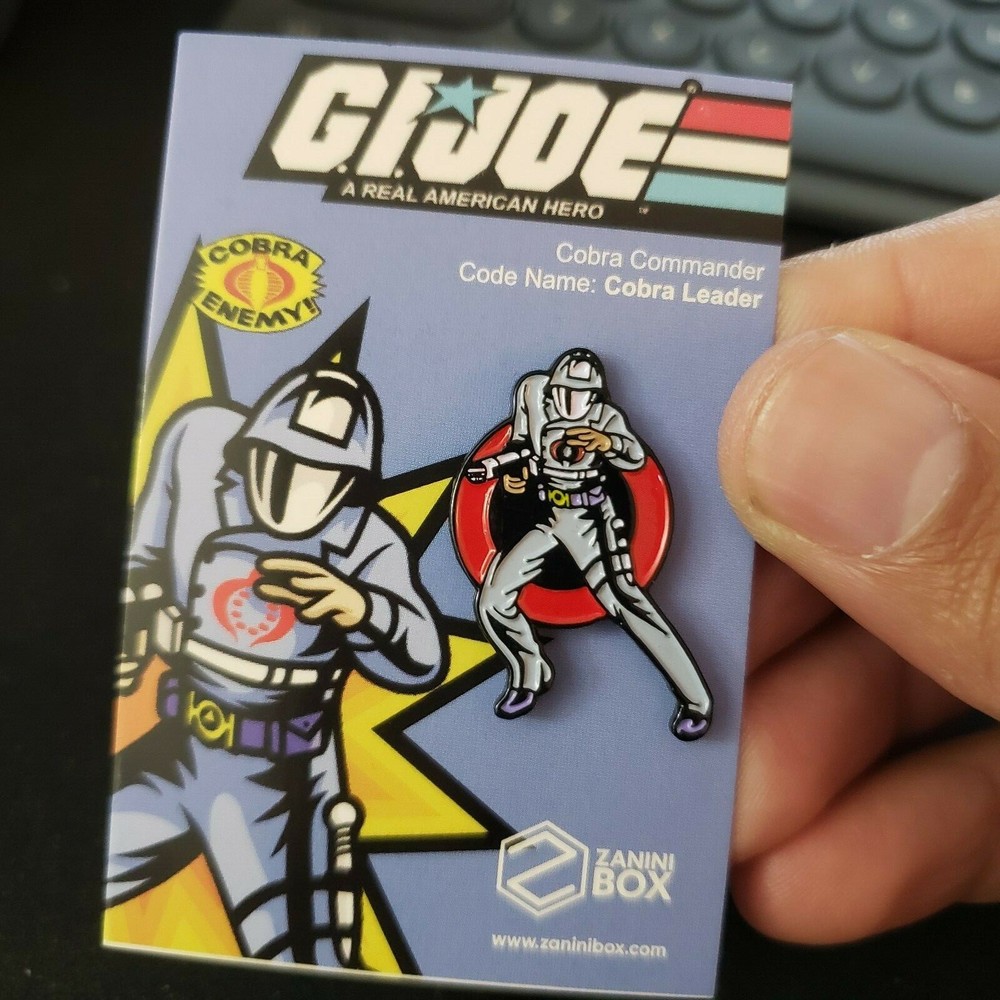 Cobra Commander - G.I. Joe Enamel Pin (New)