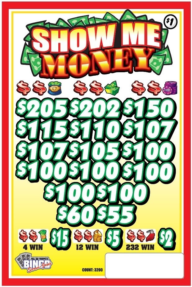 NEW pull tickets SHOW ME MONEY - Instant Tabs