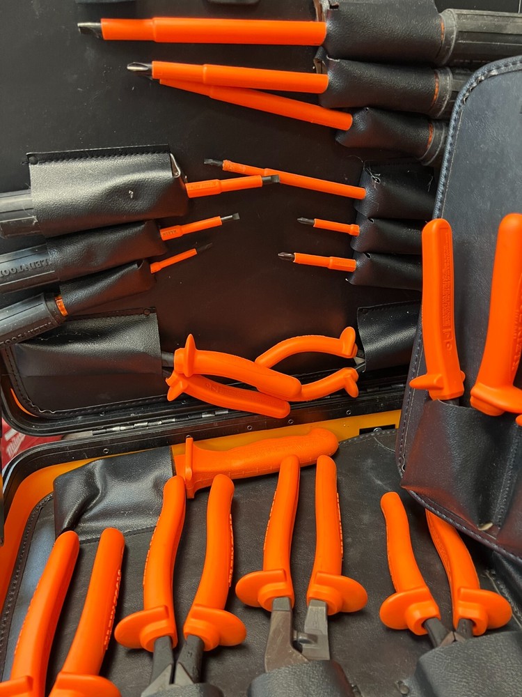 Klein Electrician Tool Set with hard case