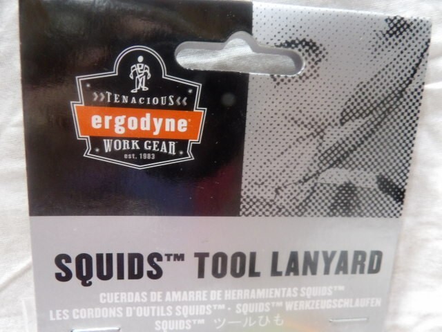 Ergodyne Squids 3102 Lime Extended Tool Lanyard 5 lbs