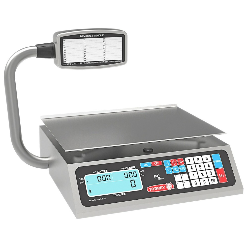 Tor-rey PC-40LT Price Computing Scales with Turret