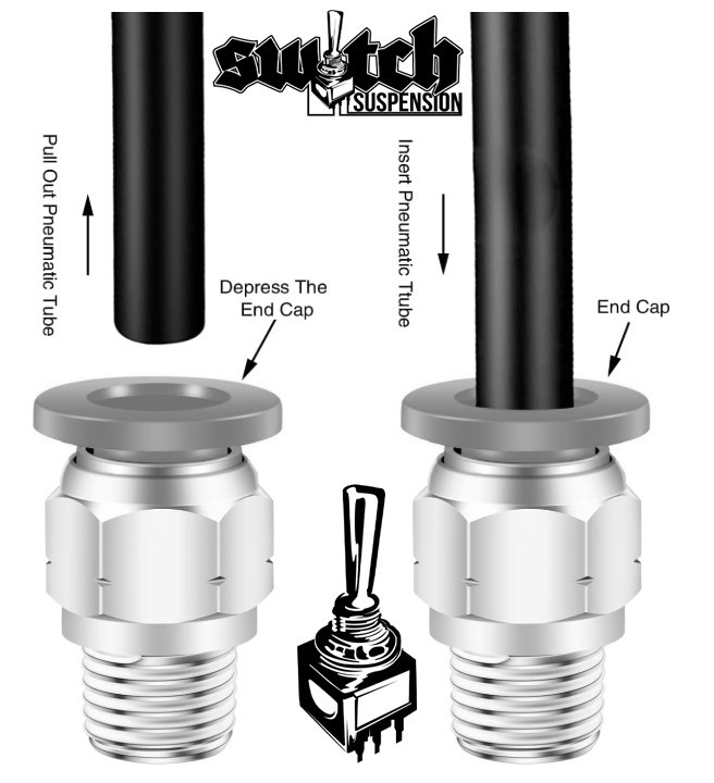 1/2" PTC Schrader Valve; Nickel Plated