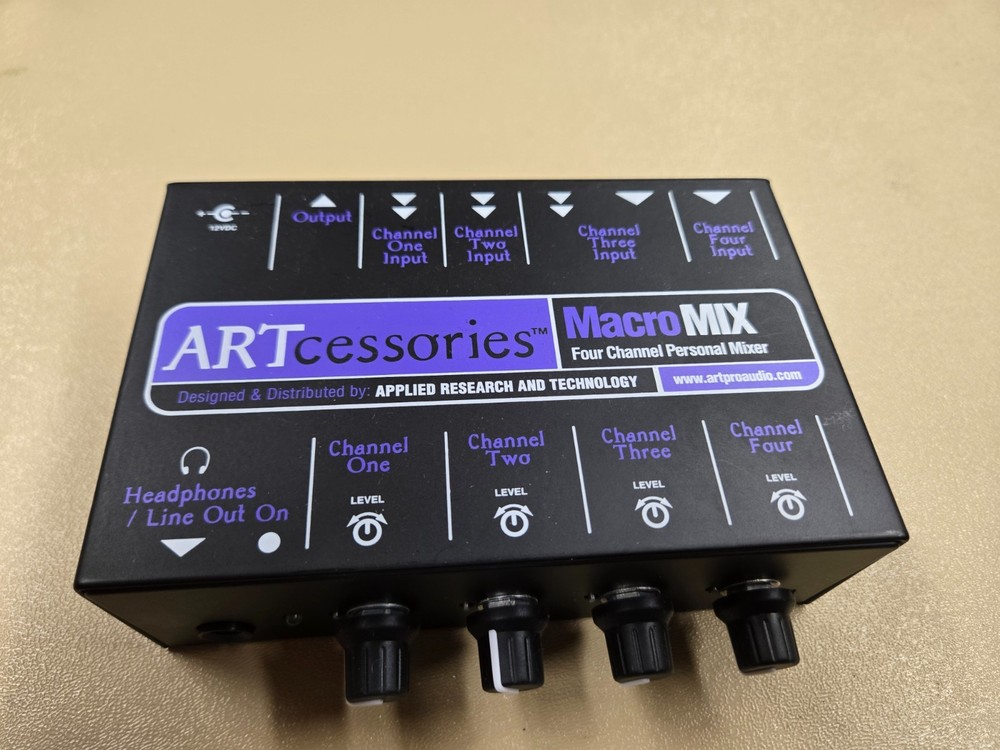 ART MacroMIX Four Channel Personal Mixer