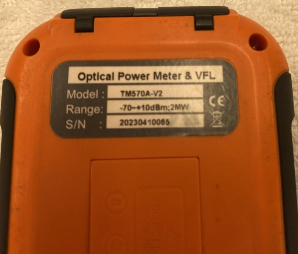 Optical Power Meter Model TM570A-V2