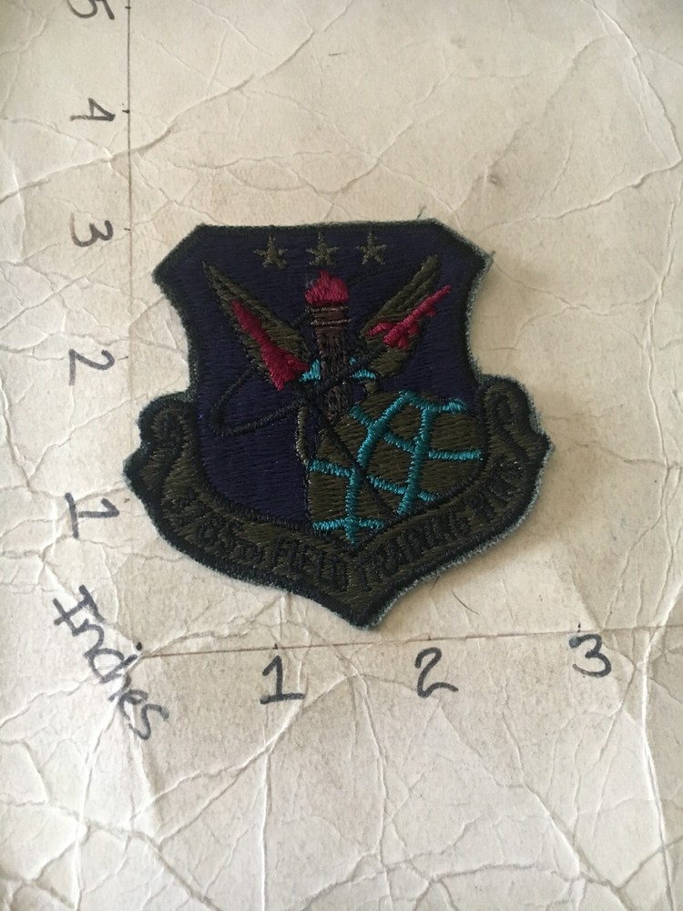 USAF  3785th Field Training Wing Squadron subdued patch 6/5/25