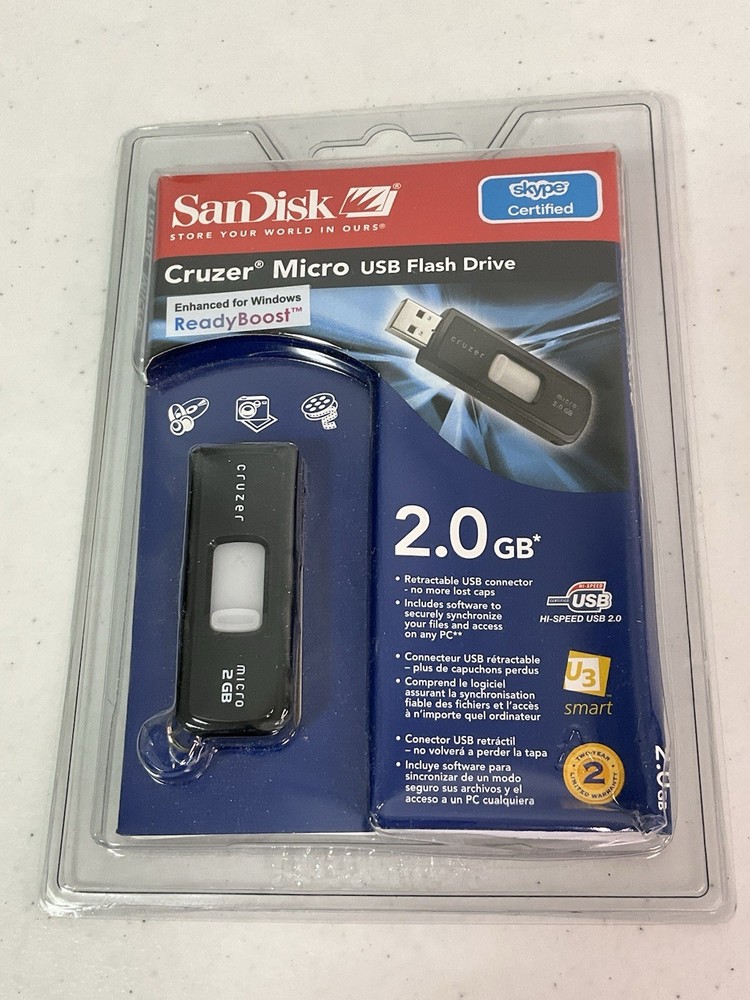 SanDisk Flashdrive & Mobile Memory Kit. NEW. Unopened.
