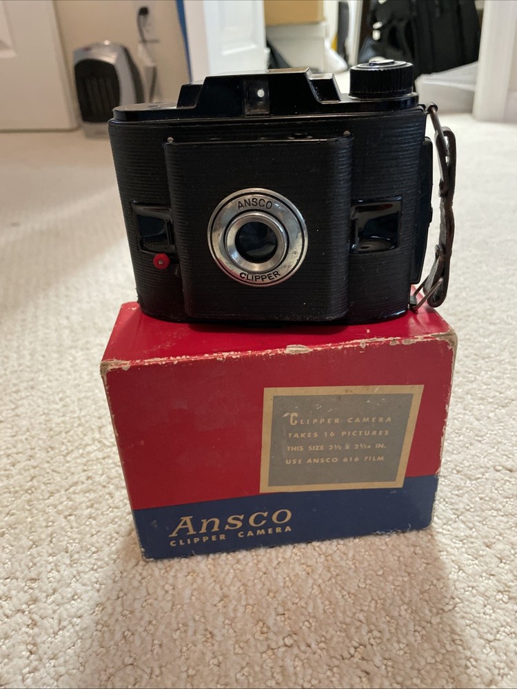 Vintage Ansco Clipper Camera Untested
