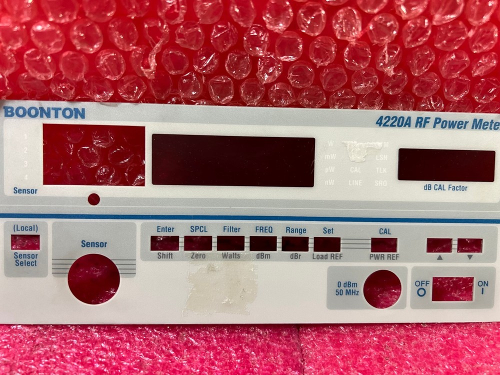 Boonton Electronics 4220A RF Power Meter ''Panel only''