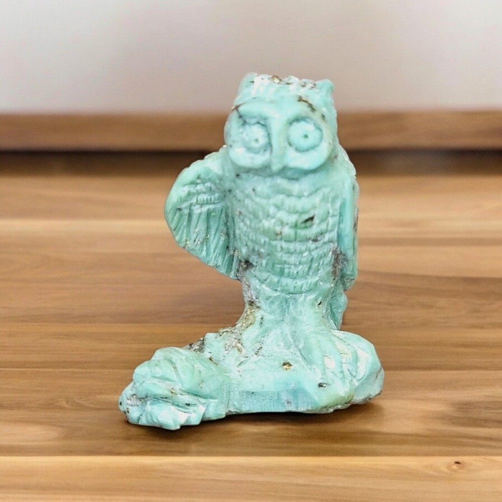 Fetish Owl Miniature Carving  1"