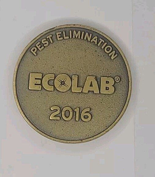 Ecolab Pest Elimination 2016 Token