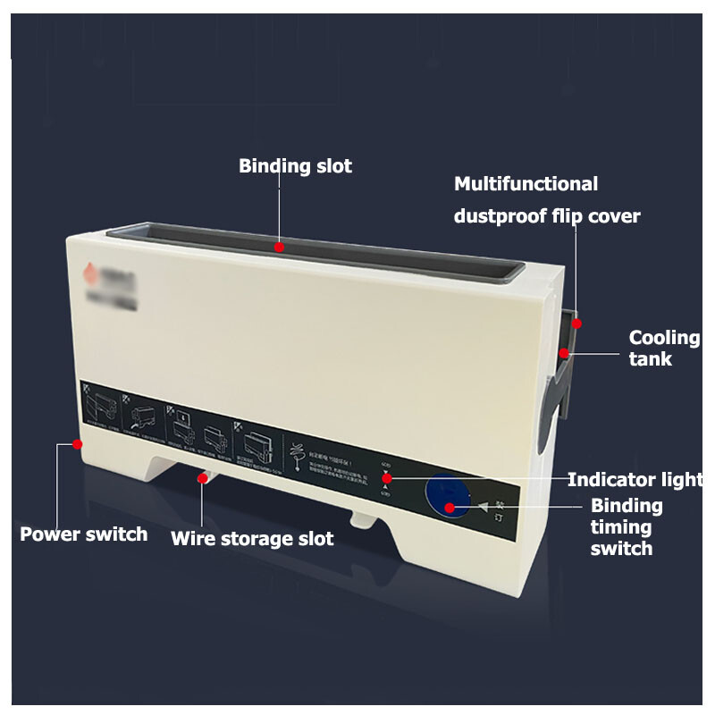 Thermal Fusion Binding Machine Office Automatic Gluing Machine Binding