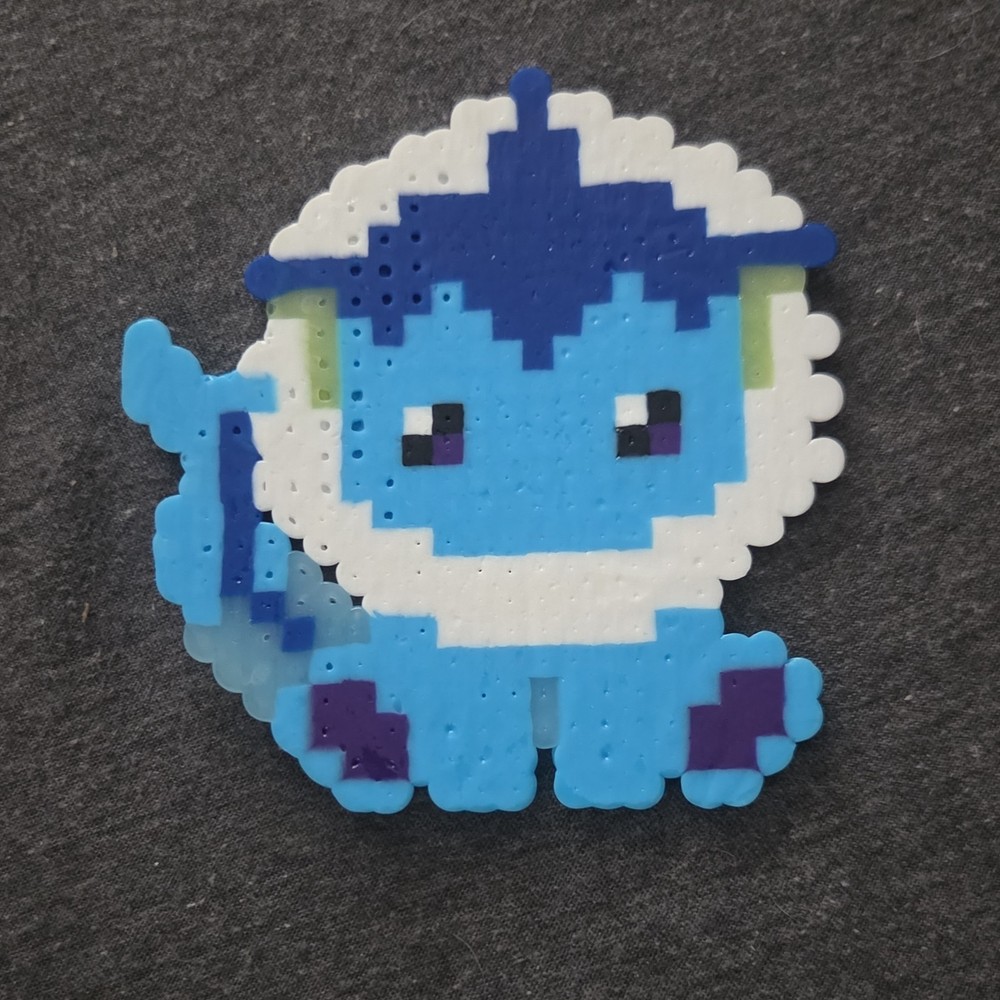 Handmade Beaded Pixel Art Eevee Evolutions Pokémon Set