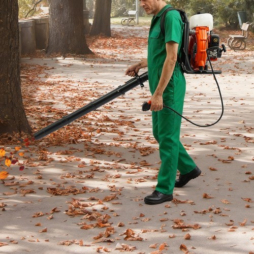 41.5CC 2-stroke Gasoline Leaf Blower Lawn & Yard Backpack Gas Blower Machine