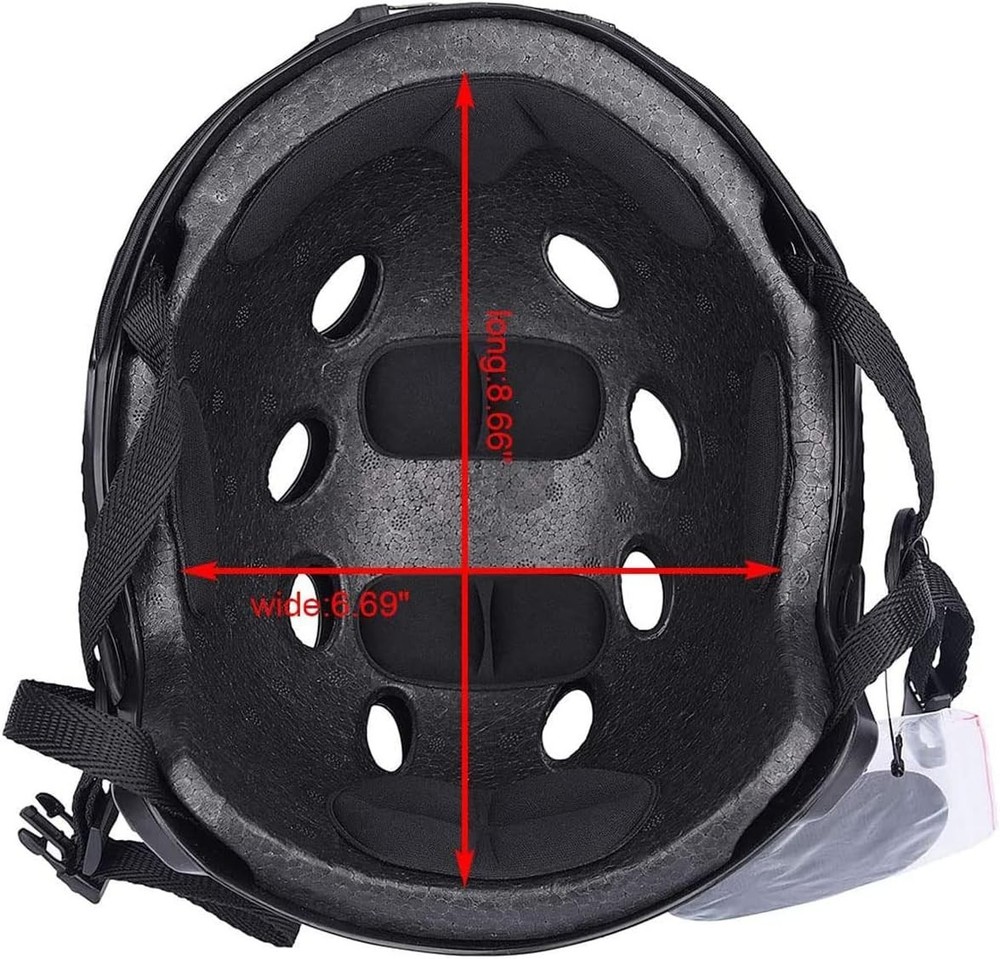 Bump Army Tactical Helmet - Lightweight & Adjustable=