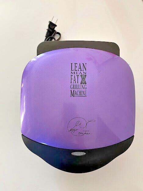 New George Foreman Lean Mean Fat Grilling Machine