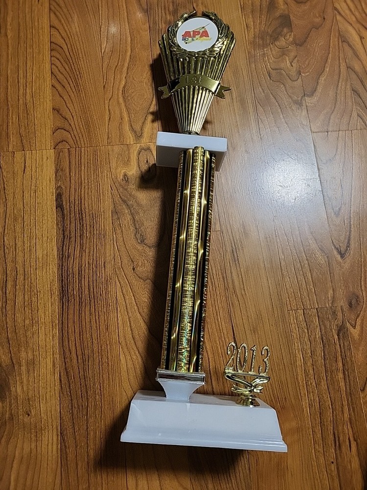 19" 2013 1st Place Trophy Billiards