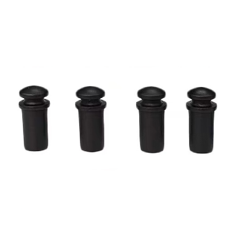 10x Guitar End Pin Ebony Strap Button Peg Bridge Luthier nut saddle string Black