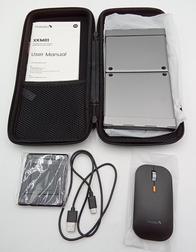 ProtoArc Foldable Bluetooth Keyboard and Mouse XKM01 - NOB