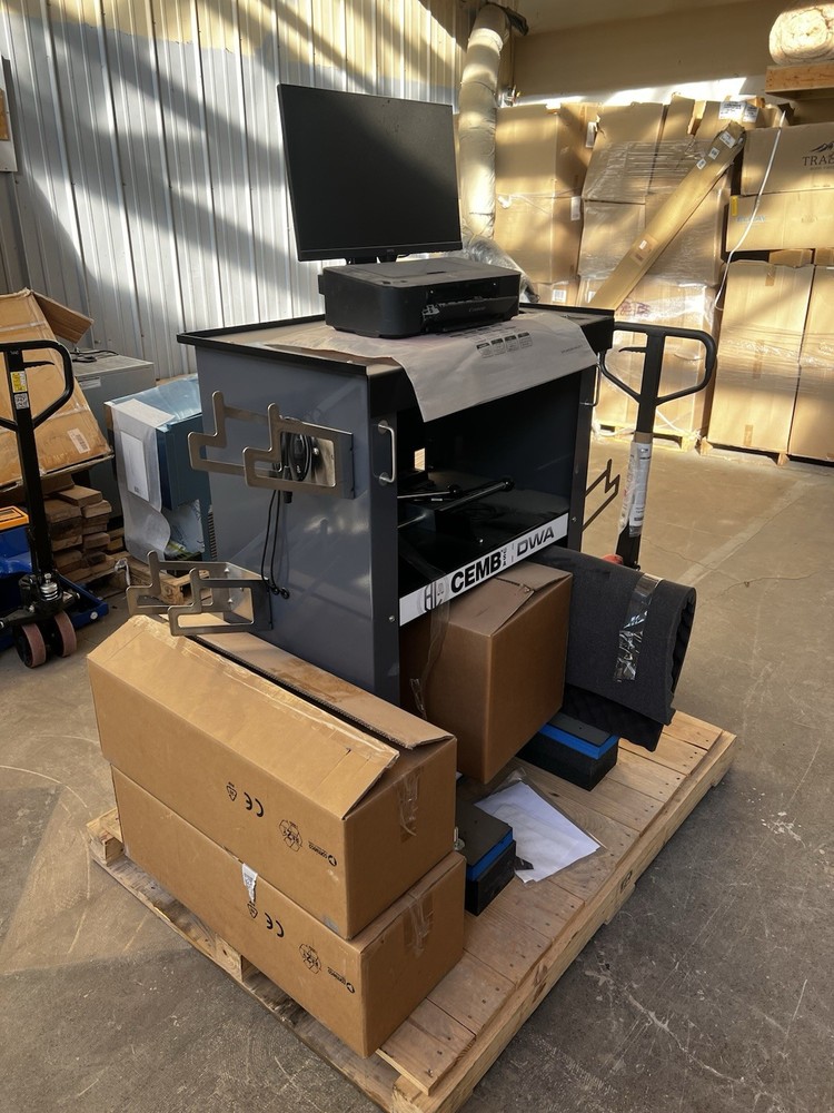 CEMB DWA1000XL Car Wheel Alignment System With Computer, Printer, And Software