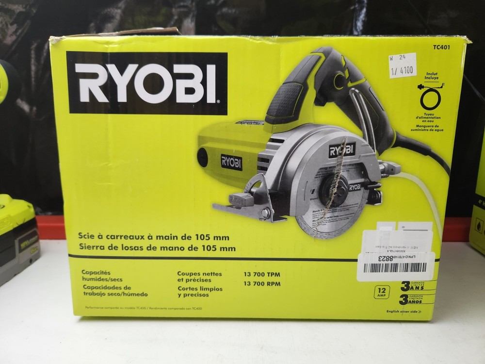 RYOBI 4" Tile Saw TC401