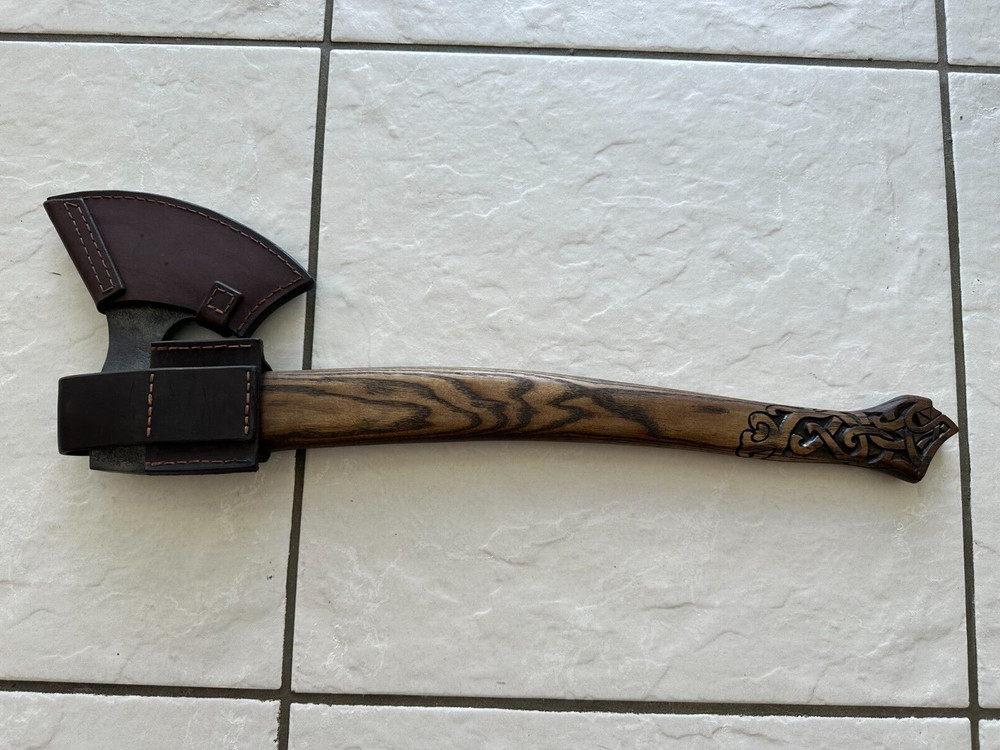 Scandinavian axe handmade Svarojich made axe