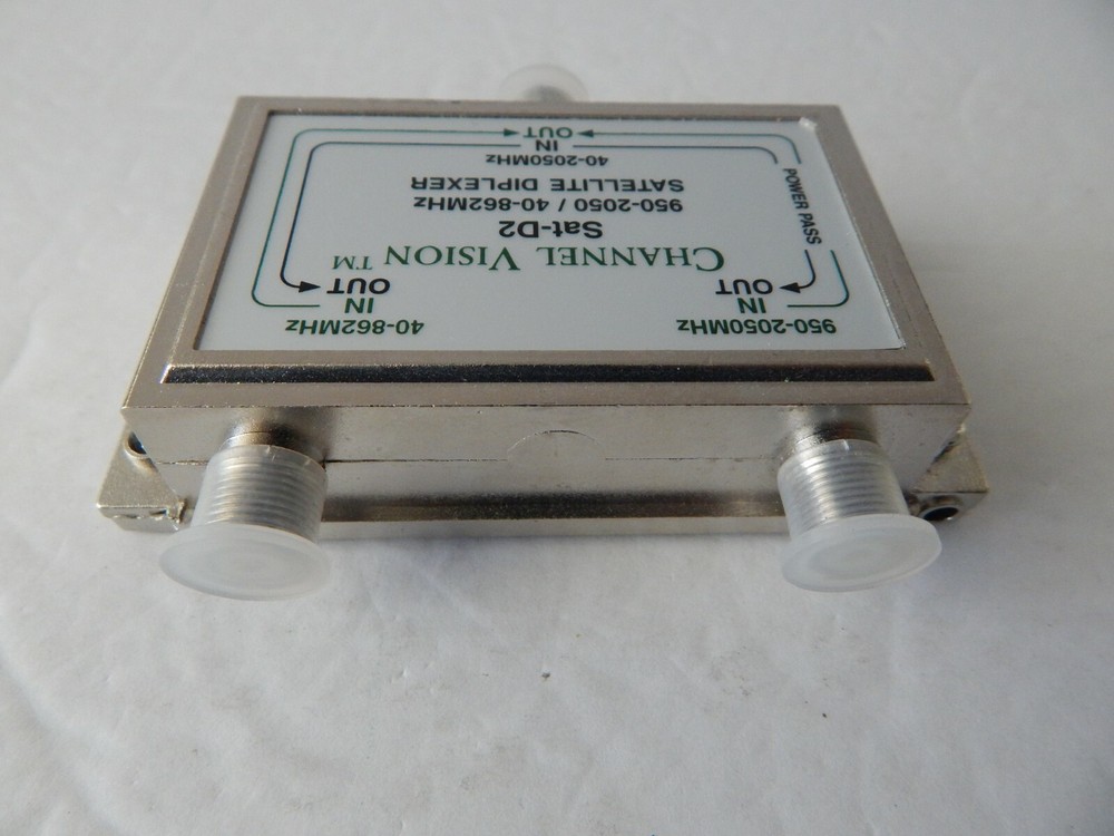 Channel Vision SAT-D2 Satellite Diplexer