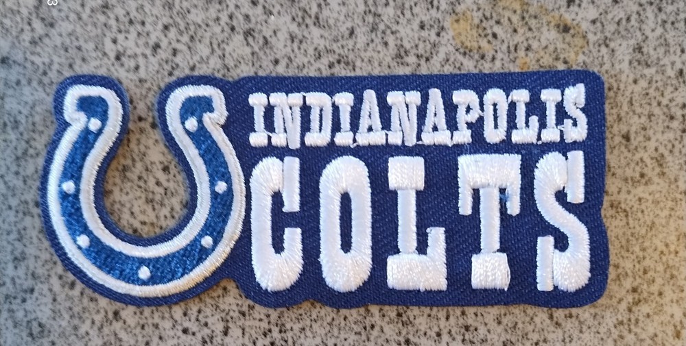 INDIANAPOLIS COLTS IRON ON PATCH