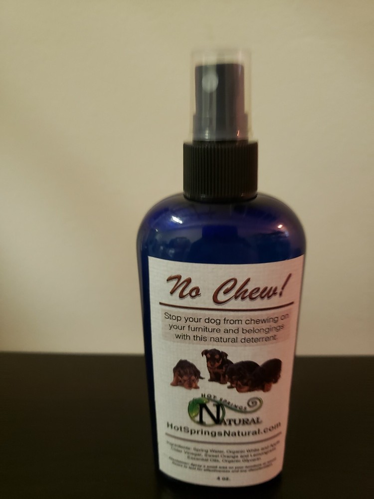 No Chew! A dog Chewing Deterrent Spray