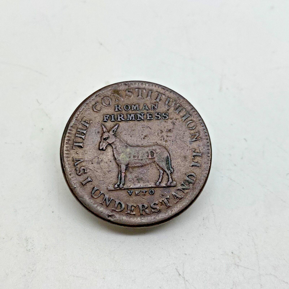 Vintage HT71 HT70 Hard Times Token I Take the Responsibility C025