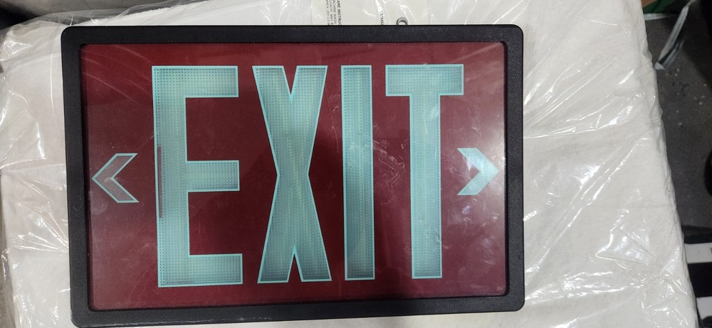Self Lminous Exit Sign (Read description)