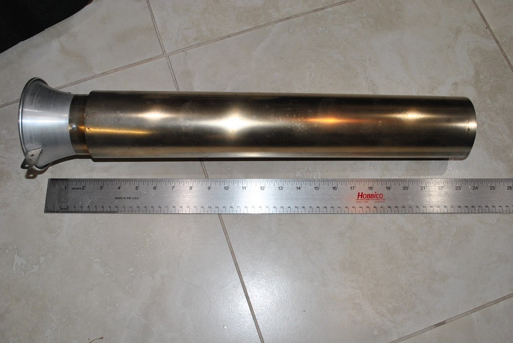 R/C jet SS thrust tube. Nice!