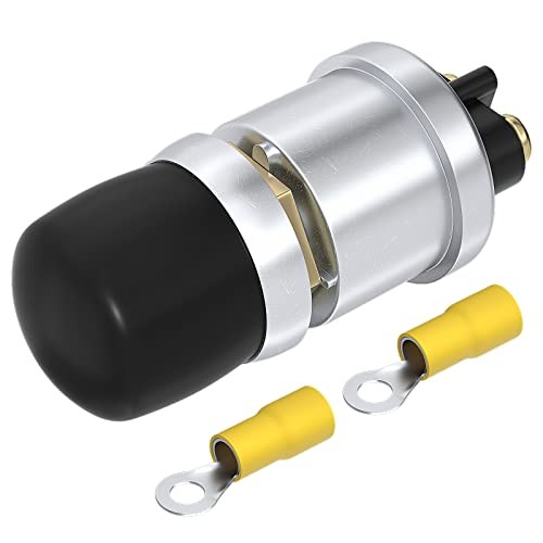 Push Button Starter Switch 12V / 24V Waterproof Push Start Button 50A 1Pc