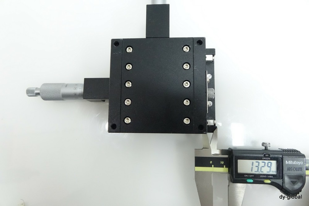 Manual XY Axis Stage 80X80 stroke +/- 13mm Optical Vision Precise positioner #5