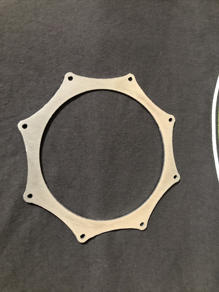 4” Aluminum Exhaust Ring Panel For Fender Exit