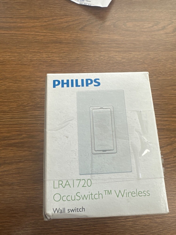 Philips OccuSwitch Wireless Vacancy Occupancy Ceiling Sensor  + Wall Switch NEW