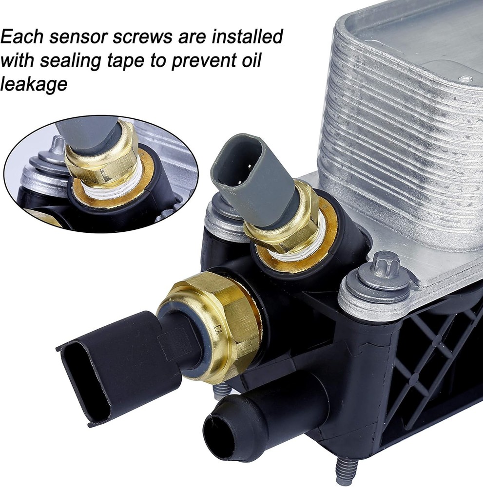 Engine Oil Cooler and Filter Housing Adapter 2011-2013
