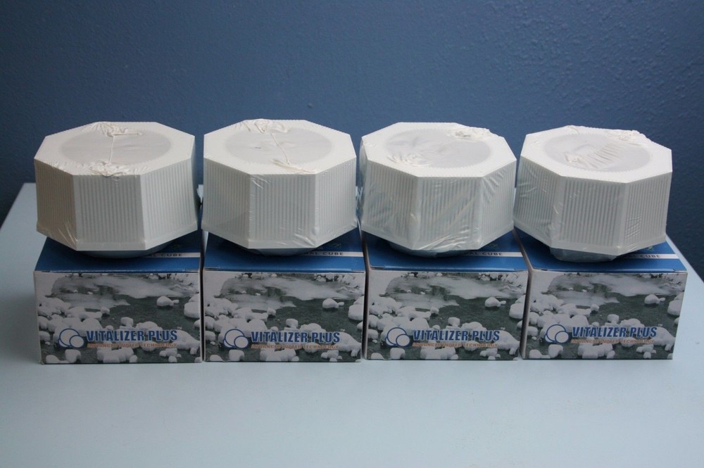 Vitalizer Plus (4) Mineral Cube Replacement for Vitalizer Plus Heagonal Machine