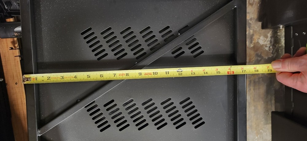 Pair of 19" Rack Mount Adjustable/Extendable Network/Keyboard Mouse Shelf Trays