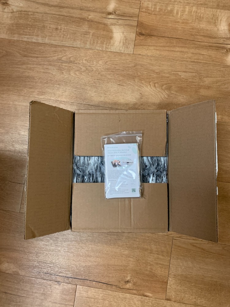 Reflective Survival Mylar Space Blanket. 40+ pieces