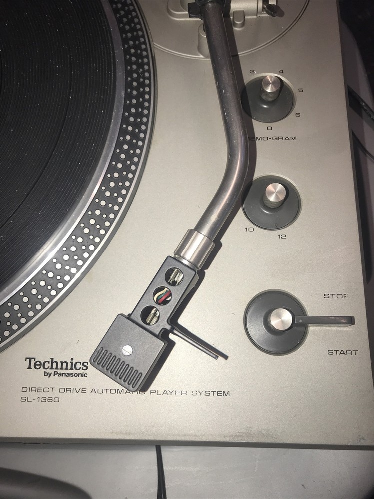 Vintage Technics SL-1360 Automatic Direct Drive Turntable Tested/works. ( Floor