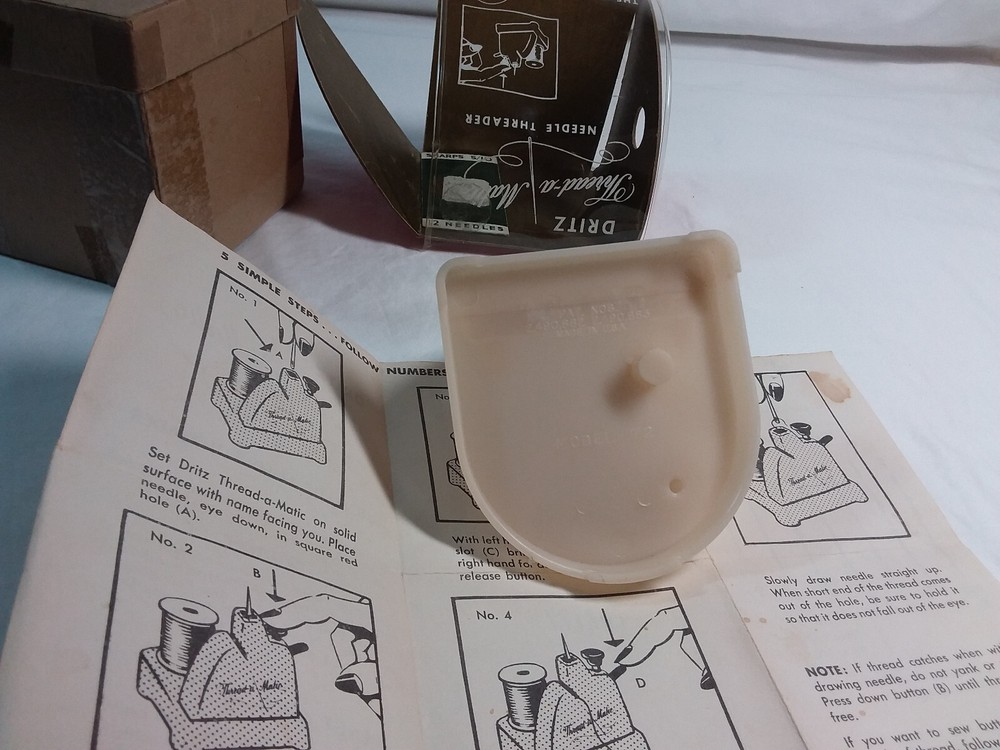 Vintage Dritz Thread-a-Matic Needle Threader-