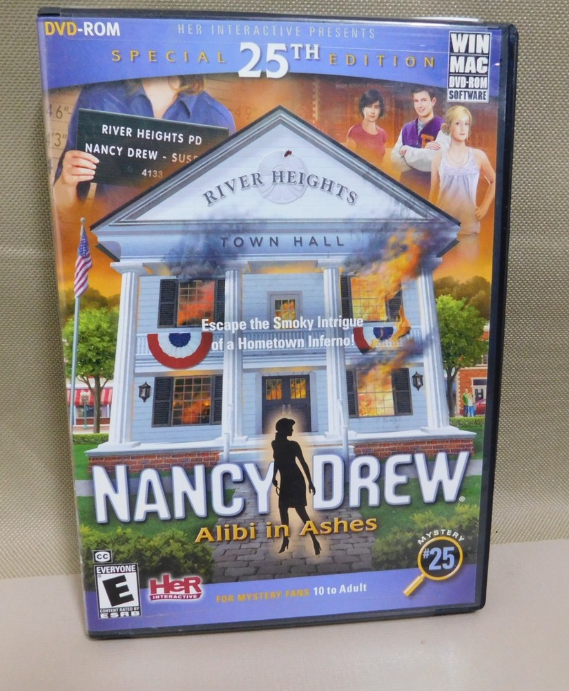 Nancy Drew PC DVD Rom CD Rom Game Fun Pick & Choose Computer Game Lot