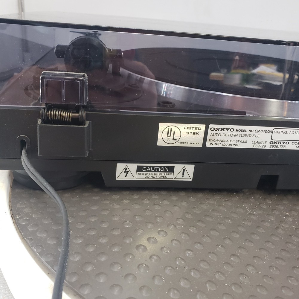 Onkyo CP-1400A Automatic Return Belt Drive Turntable Record Player - Tested