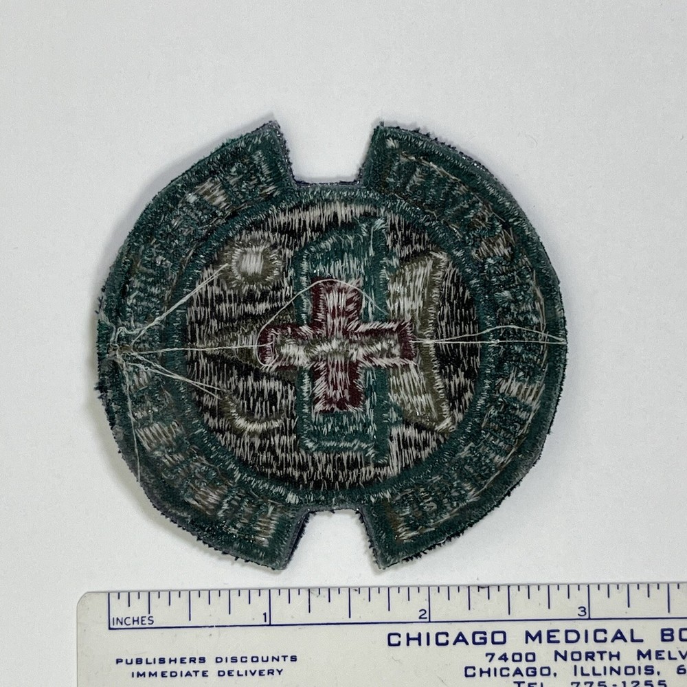 Vintage 1st Aeromedical Staging Flight PATCH Always Serving Faithfully